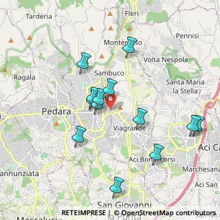 Mappa Via Giovanni Fattori, 95039 Trecastagni CT, Italia (2.02308)