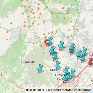 Mappa Viale della Regione, 95030 Nicolosi CT, Italia (5.71529)