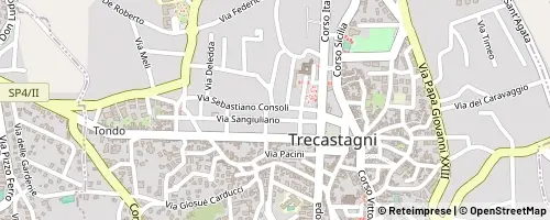 Mappa Trecastagni