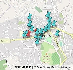 Mappa Corso Ara di Giove, 95030 Pedara CT, Italia (0.32)