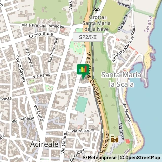 Mappa Viale Regina Margherita, 44, 95024 Acireale, Catania (Sicilia)