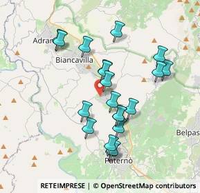 Mappa Via Caduti del Lavoro, 95038 Santa Maria di Licodia CT, Italia (3.8715)