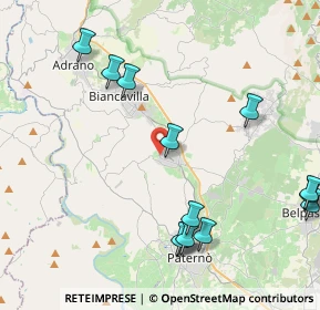 Mappa Via Caduti del Lavoro, 95038 Santa Maria di Licodia CT, Italia (5.64846)