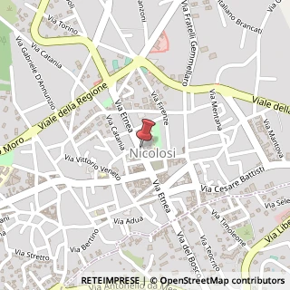 Mappa Via Etnea, 84, 95030 Nicolosi CT, Italia, 95030 Nicolosi, Catania (Sicilia)