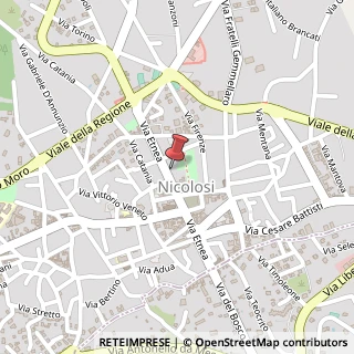 Mappa Via Etnea, 94, 95030 Nicolosi, Catania (Sicilia)