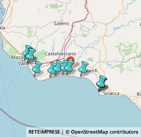 Mappa Strada Provinciale, 91022 Castelvetrano TP, Italia (14.54583)