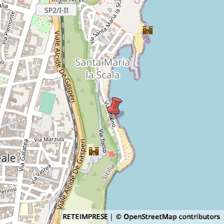 Mappa Via Molino, 36, 95024 Acireale, Catania (Sicilia)