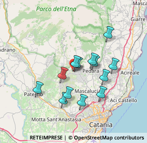 Mappa Via Aldo Moro, 95030 Nicolosi CT, Italia (6.68077)