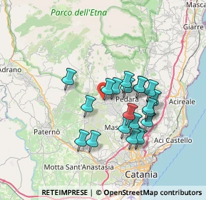 Mappa Via Aldo Moro, 95030 Nicolosi CT, Italia (6.595)
