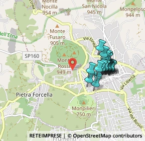 Mappa Via Aldo Moro, 95030 Nicolosi CT, Italia (0.9085)