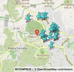 Mappa Via Aldo Moro, 95030 Nicolosi CT, Italia (0.865)