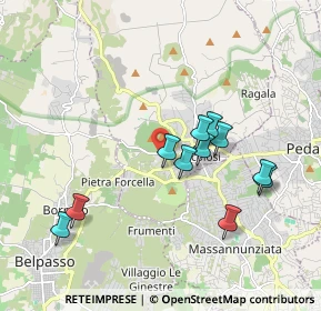 Mappa Via Aldo Moro, 95030 Nicolosi CT, Italia (1.96)