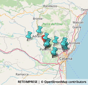 Mappa 95038 Santa Maria di Licodia CT, Italia (10.29067)