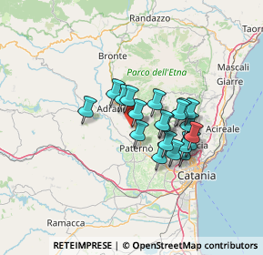 Mappa 95038 Santa Maria di Licodia CT, Italia (10.765)