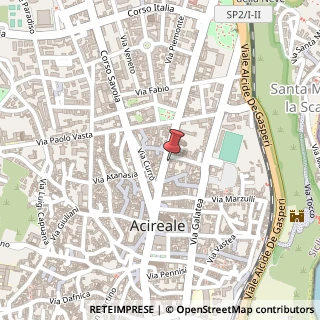 Mappa Corso Umberto, 81, 95024 Acireale, Catania (Sicilia)