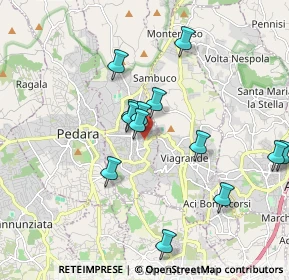 Mappa Via Bettino Ricasoli, 95039 Trecastagni CT, Italia (1.98308)