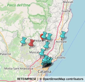 Mappa Via Regina Elena, 95029 Trecastagni CT, Italia (8.7785)