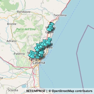 Mappa Via Rosario Currò, 95024 Acireale CT, Italia (9.92947)