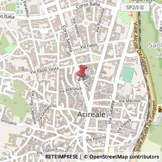 Mappa Corso Savoia,  50, 95024 Acireale, Catania (Sicilia)