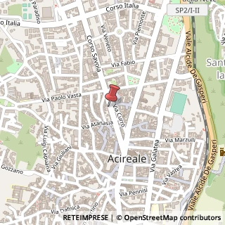 Mappa Corso Savoia,  60, 95024 Acireale, Catania (Sicilia)