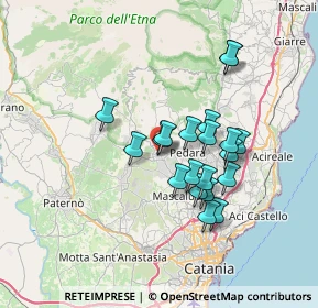 Mappa Via Acquisto, 95030 Nicolosi CT, Italia (6.497)