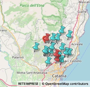 Mappa Via Acquisto, 95030 Nicolosi CT, Italia (6.55833)