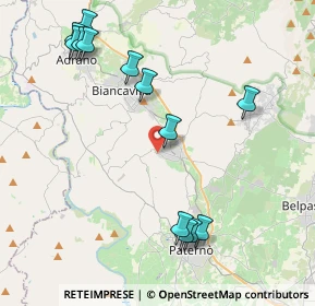 Mappa Via S. Francesco D'Assisi, 95038 Santa Maria di Licodia CT, Italia (5.35923)