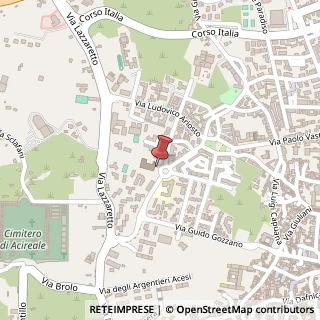 Mappa Piazza San Francesco D'Assisi, 5, 95024 Acireale, Catania (Sicilia)