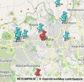 Mappa Via Giovanni Verga, 95030 Pedara CT, Italia (2.43545)