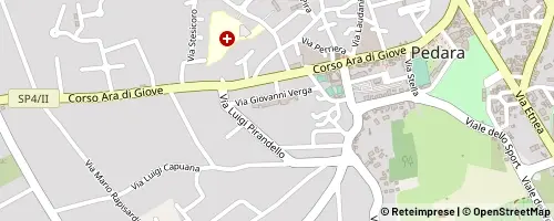Mappa Pedara