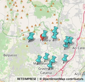 Mappa Via Giovanni Verga, 95030 Pedara CT, Italia (4.07)