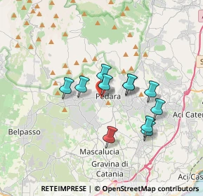 Mappa Via Giovanni Verga, 95030 Pedara CT, Italia (3.13364)