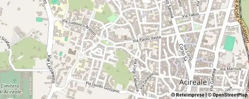 Mappa Acireale