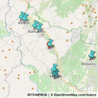 Mappa Via Ameglio, 95038 Santa Maria di Licodia CT, Italia (5.75545)