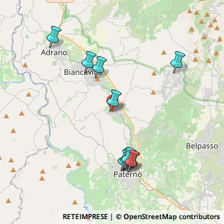 Mappa Via Ameglio, 95038 Santa Maria di Licodia CT, Italia (4.80909)
