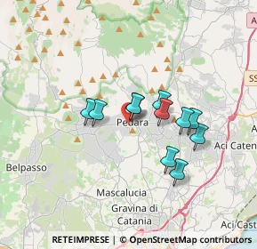 Mappa Via Rua Sant'Antonio, 95030 Pedara CT, Italia (2.90545)