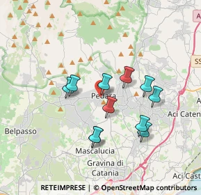 Mappa Via Rua Sant'Antonio, 95030 Pedara CT, Italia (3.40182)