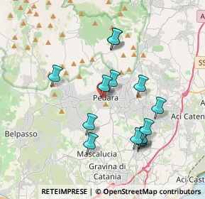 Mappa Via Rua Sant'Antonio, 95030 Pedara CT, Italia (4)