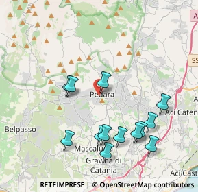 Mappa Via Rua Sant'Antonio, 95030 Pedara CT, Italia (4.62846)