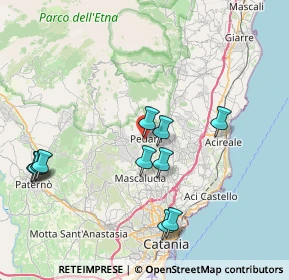 Mappa Via Rua Sant'Antonio, 95030 Pedara CT, Italia (9.29636)