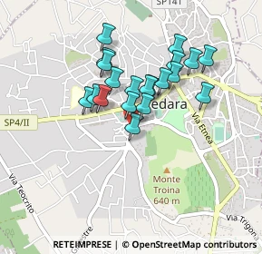 Mappa Via Rua Sant'Antonio, 95030 Pedara CT, Italia (0.3915)