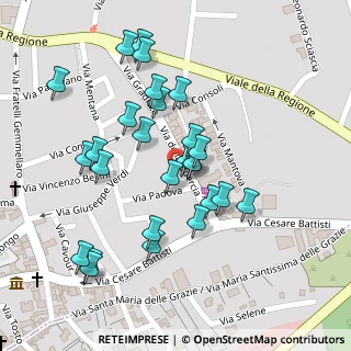 Mappa Via della Quercia, 95030 Nicolosi CT, Italia (0.11111)