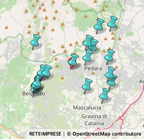 Mappa Via della Quercia, 95030 Nicolosi CT, Italia (4.343)