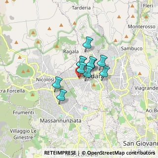 Mappa Via Salvatore Quasimodo, 95030 Pedara CT, Italia (0.99091)