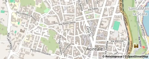 Mappa Acireale