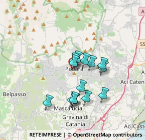 Mappa Via Papa Giovanni XXIII, 95030 Pedara CT, Italia (3.11714)