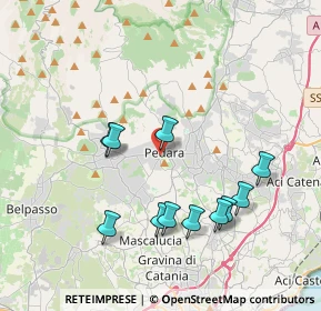 Mappa Via Papa Giovanni XXIII, 95030 Pedara CT, Italia (4.28091)