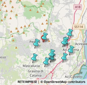 Mappa SP8iii, 95039 Trecastagni CT, Italia (4.04333)