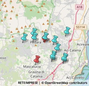 Mappa SP8iii, 95039 Trecastagni CT, Italia (3.23923)