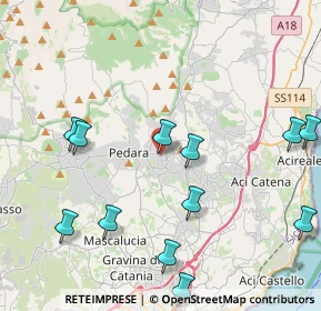 Mappa SP8iii, 95039 Trecastagni CT, Italia (5.55667)